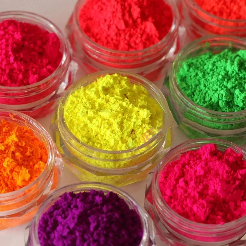Glitter Powder Resin - ネオンネイルアイシャドウエフェクト,エポキシ樹脂,日曜大工のキラキラ,マニキュア用品,5g