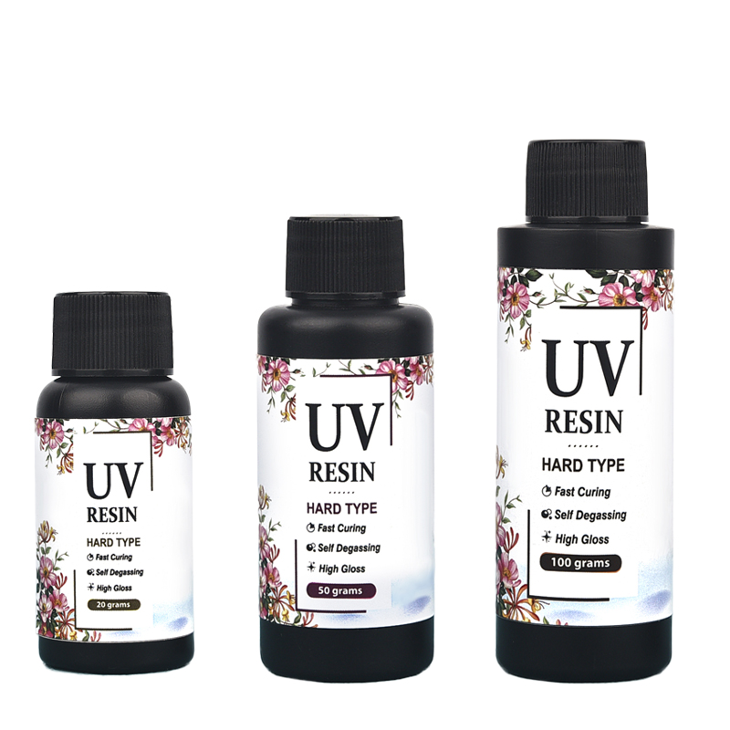Uv Resin Clear Hard - 20 グラム/50 グラム/100 グラムクリスタル樹脂 UV 接着剤