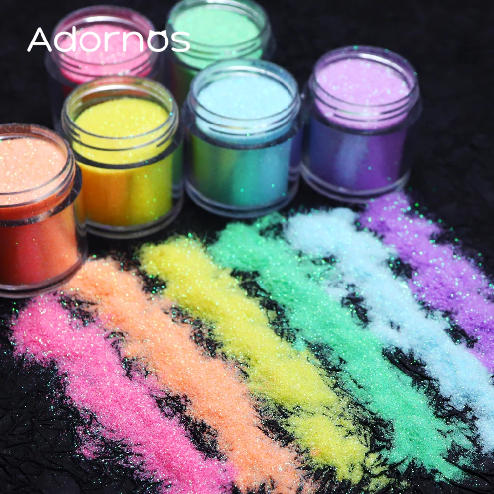 Glitter Powder Resin - 虹色グリッターシュガーパウダーエポキシ樹脂顔料着色剤染料樹脂モールドフィラージュエリー作成 DIY アクセサリーエポキシ顔料