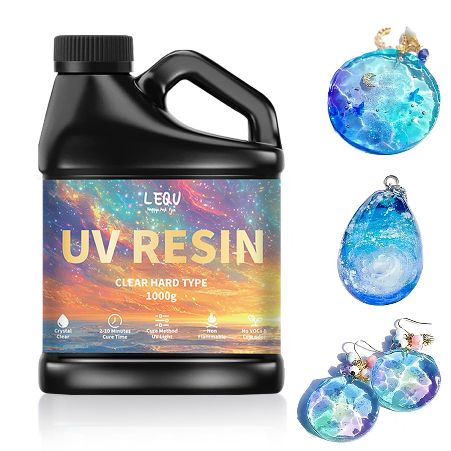 Uv Resin Clear Hard - 100/200/500/1000 グラム UV エポキシ樹脂接着剤高透明度速乾性接着剤高硬度 DIY 用品樹脂接着剤ジュエリー作成用