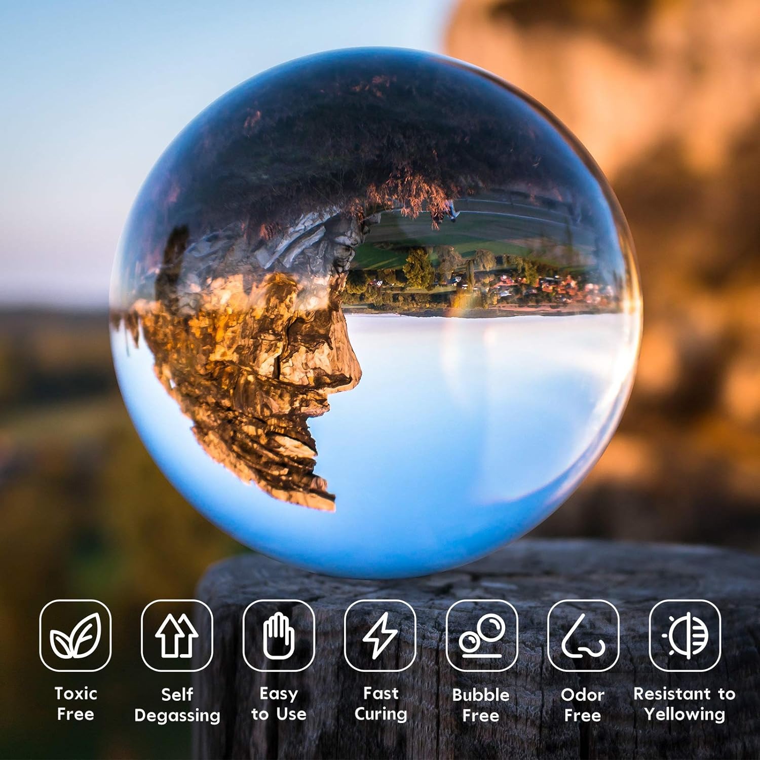 ジュエリー作り用のエポキシ樹脂,クラフト用のUV硬化ガラス, - Uv Resin Clear Hard のレビューと価格