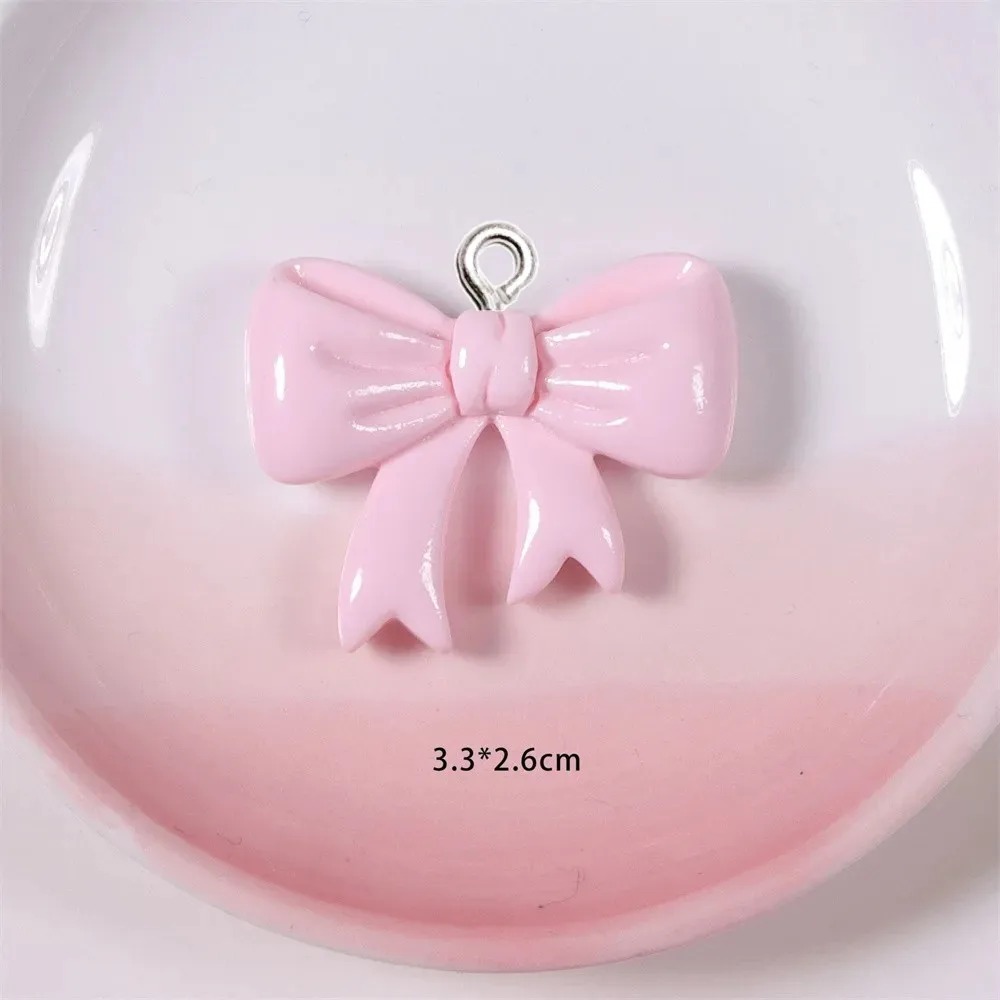 10 個のキャンディーカラーのリボン樹脂チャーム手作り装飾品 - Resin Art Box のレビューと価格