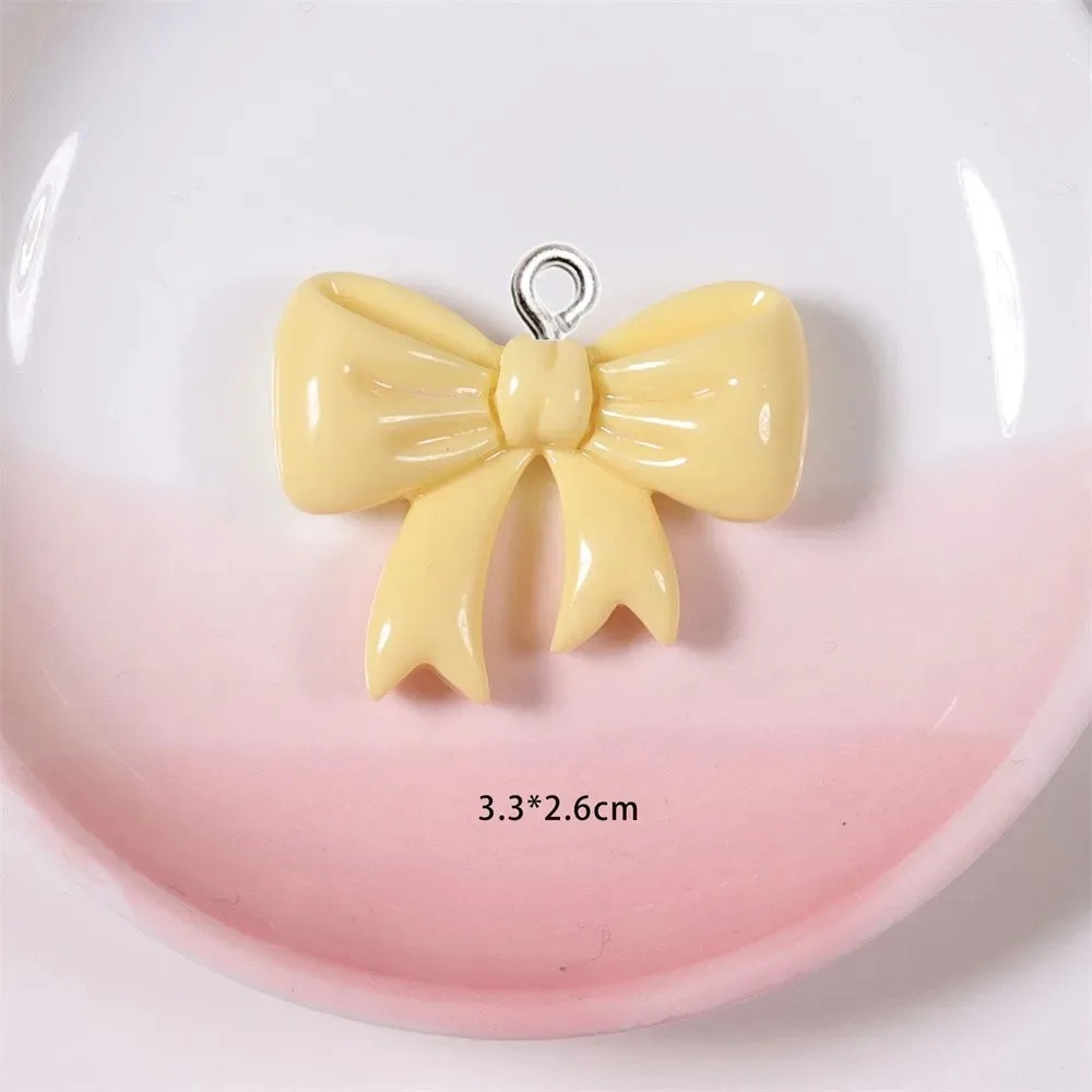 10 個のキャンディーカラーのリボン樹脂チャーム手作り装飾品 - Resin Art Box のレビューと価格