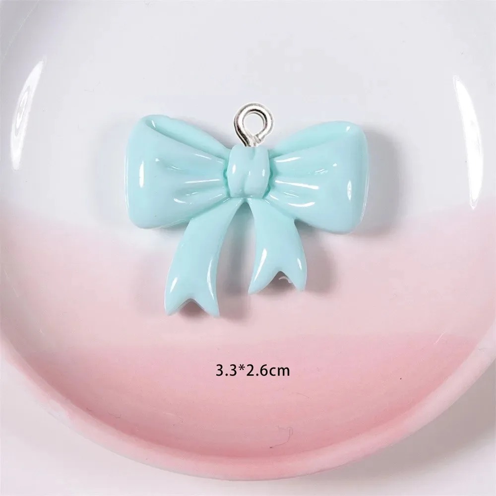 10 個のキャンディーカラーのリボン樹脂チャーム手作り装飾品 - Resin Art Box のレビューと価格