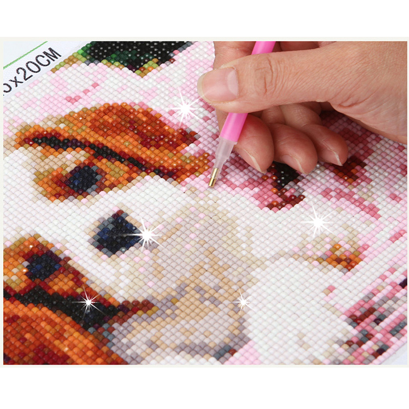 5Dダイヤモンド刺繍 風景画 反転画像 DIYダイヤモンドペ - Resin Art Images のレビューと価格