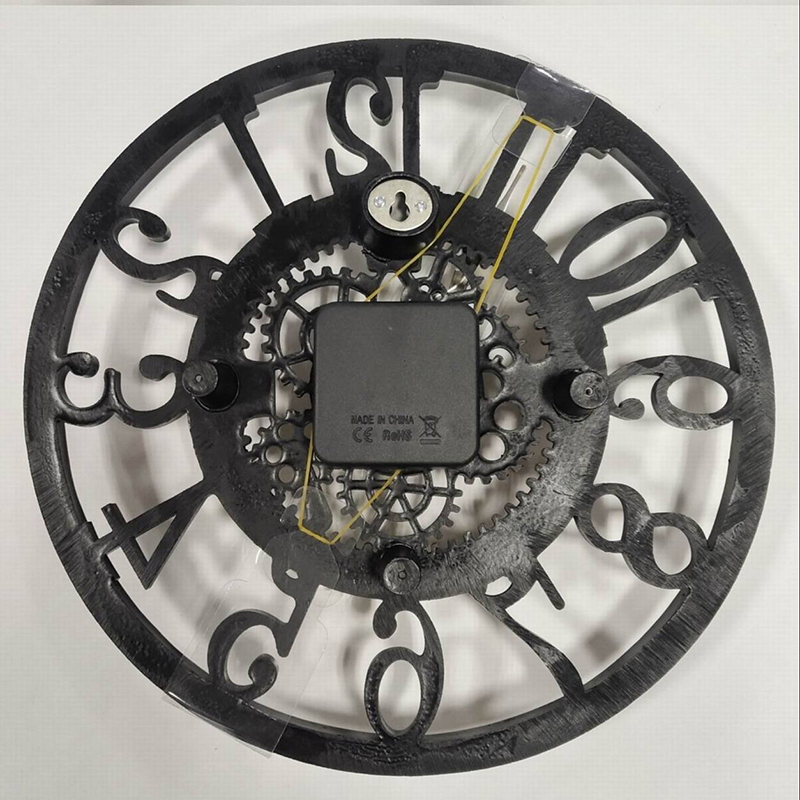 屋外壁時計防水レトロ樹脂モダンな壁時計サイレントクリエイティ - Resin Art Watch のレビューと価格