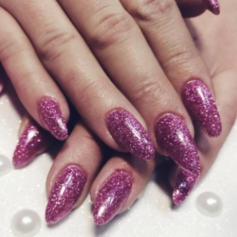 10 グラム/バッグホログラフィックファイングリッターパウダ - Glitter Powder Resin のレビューと価格