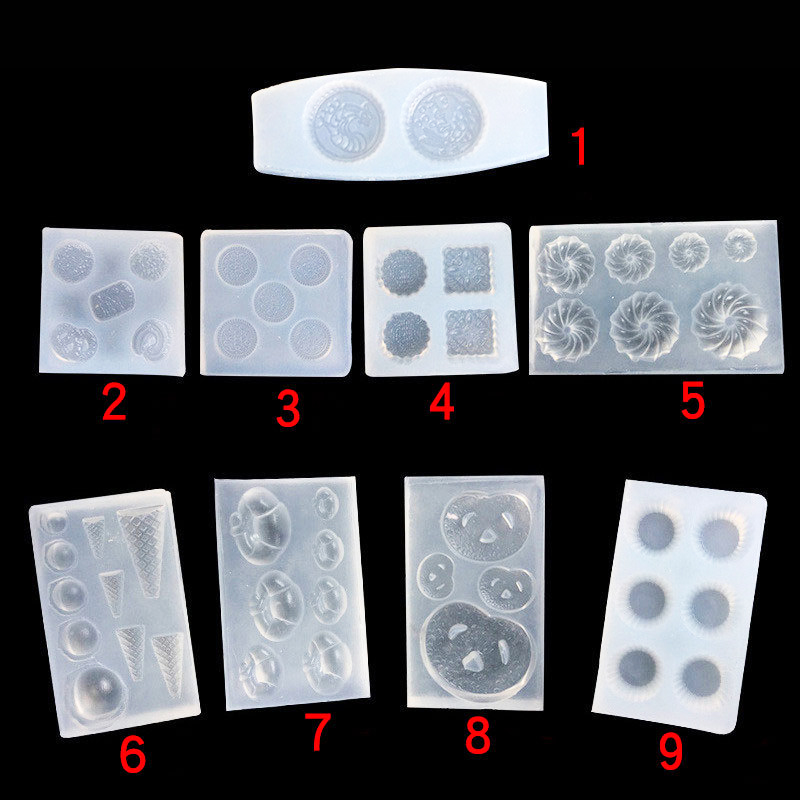 ミニクッキー、クロワッサン、エッグタルト用シリコンモールド  - Resin Art Epoxy のレビューと価格