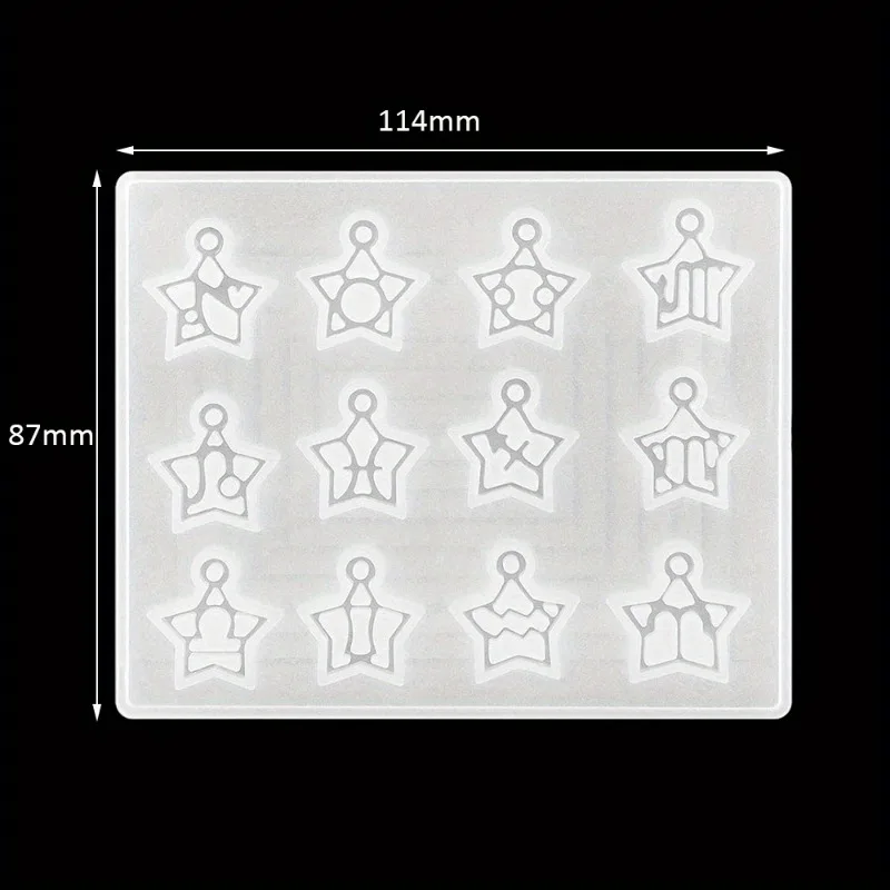 星座樹脂金型、エポキシシリコーン鋳造金型、丸い星星座、DIY - Resin Art Epoxy のレビューと価格