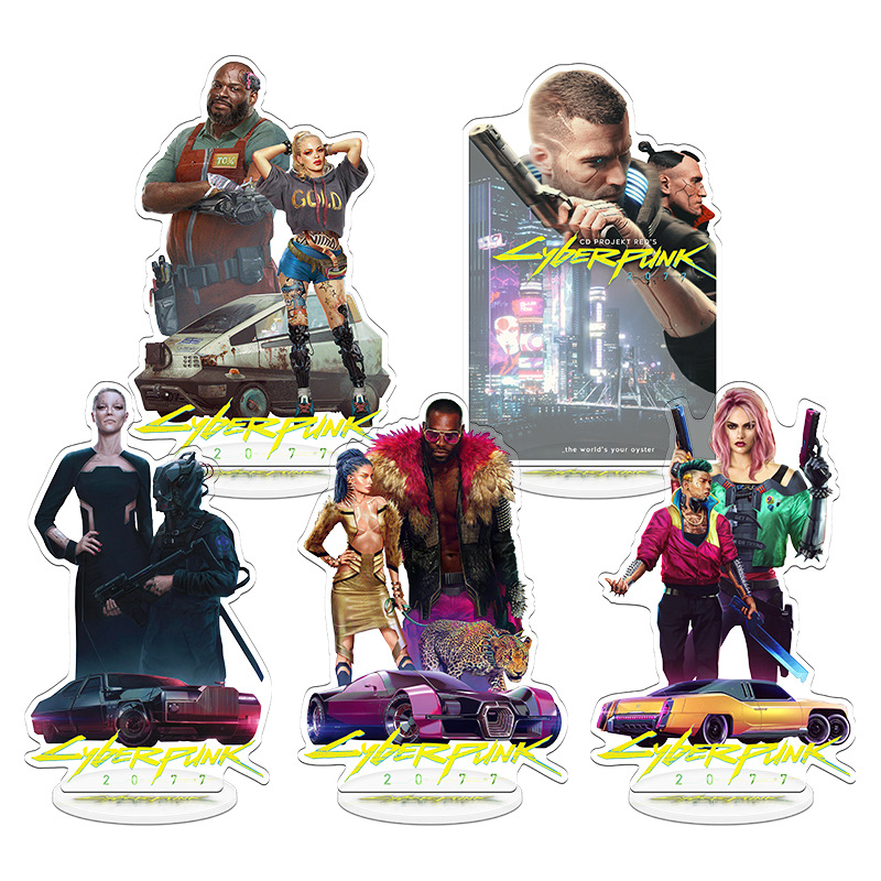 サイバーパンク 2077 V ゲームグッズスタンドモデルプレ - Resin Art Anime のレビューと価格