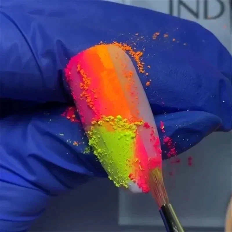 ネオンネイルアイシャドウエフェクト,エポキシ樹脂,日曜大工の - Glitter Powder Resin のレビューと価格