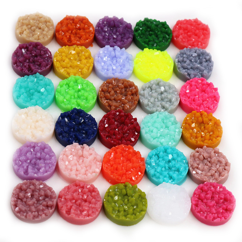 40 個樹脂 Druzy カボションドーム 8/10/12  - Resin Art Box のレビューと価格