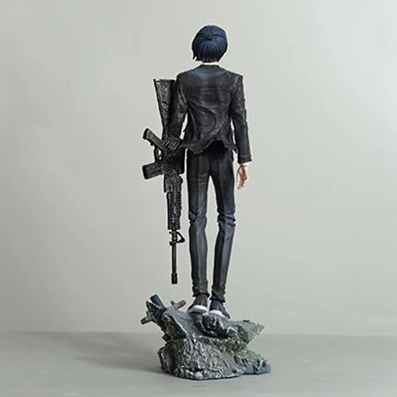 チェーンソーマンガンデビルデビルハンターGKアニメフィギュア - Resin Art Anime のレビューと価格