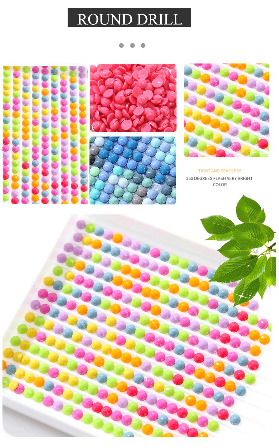 5D DIY ダイヤモンドアート絵画 新入荷 オリーブ、イチ - Resin Art Images のレビューと価格