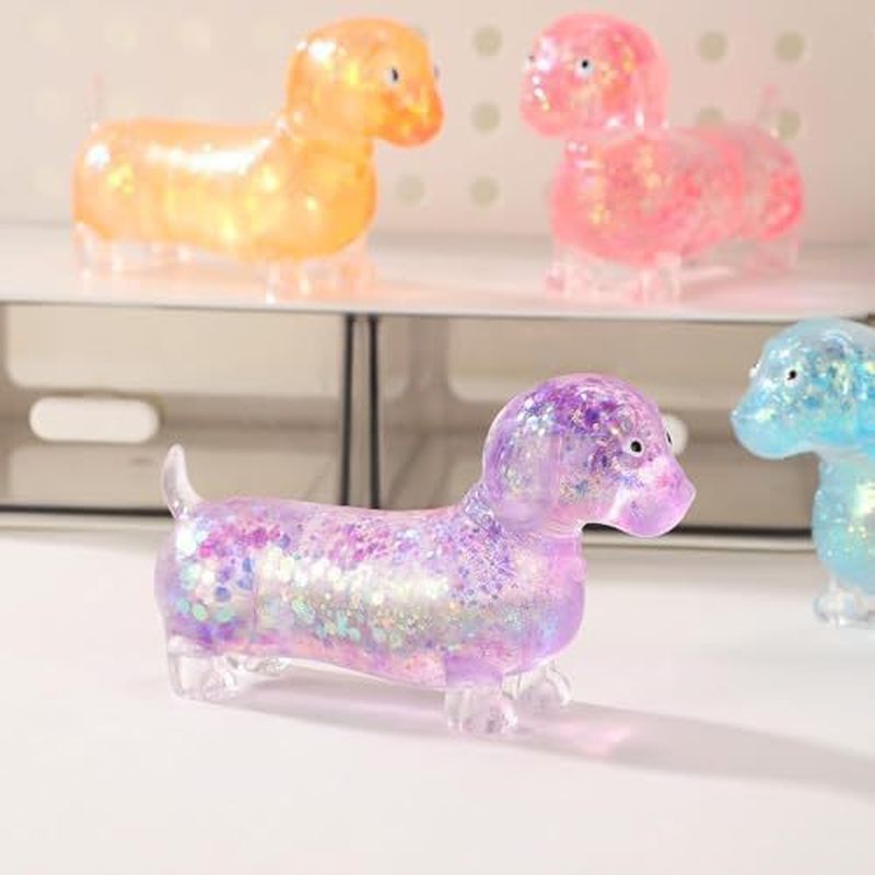 グリッターダックスフントソフトストレッチスクイーズガジェット - Resin Art Materials のレビューと価格
