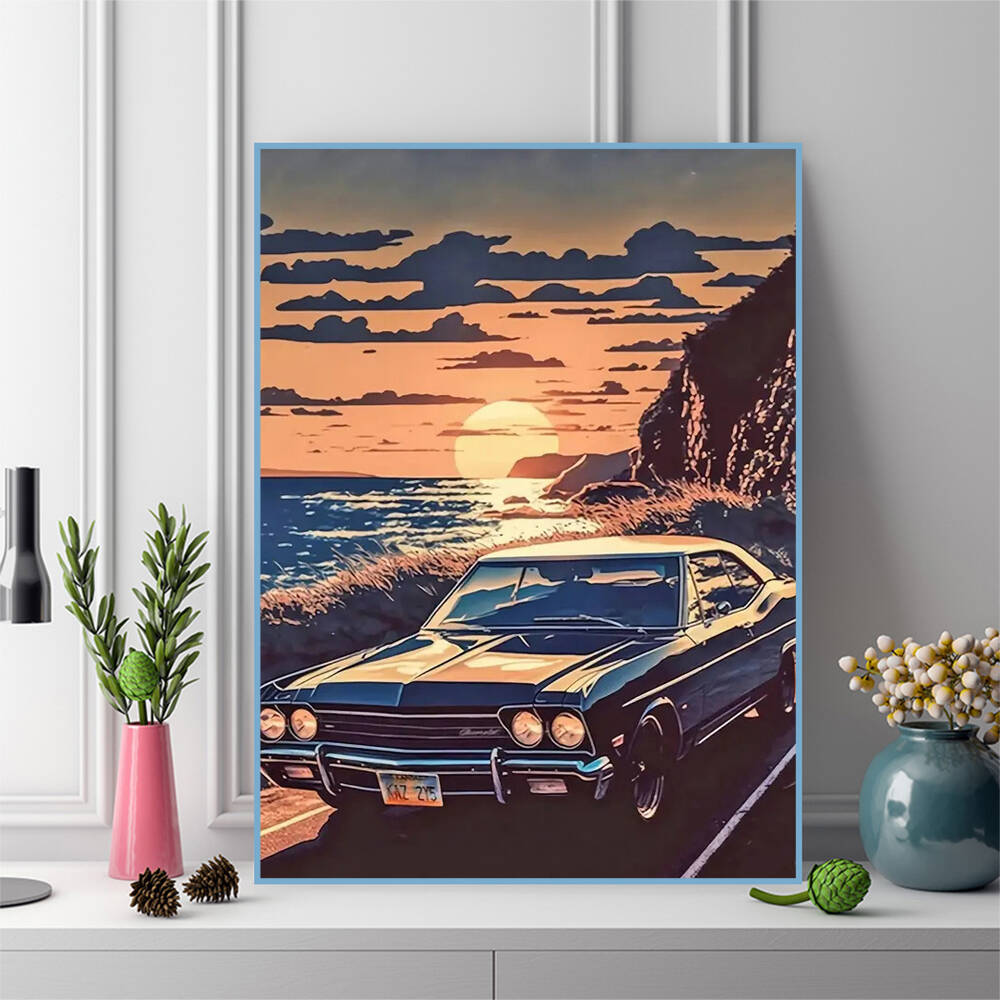 Evershine ダイヤモンド塗装犬動物ラインストーン写真 - Resin Art Wallpaper のレビューと価格