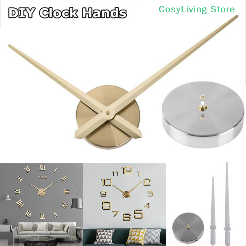 1 セット 3D 壁時計シンプルな DIY 大型時計針クォー - Resin Art Watch のレビューと価格