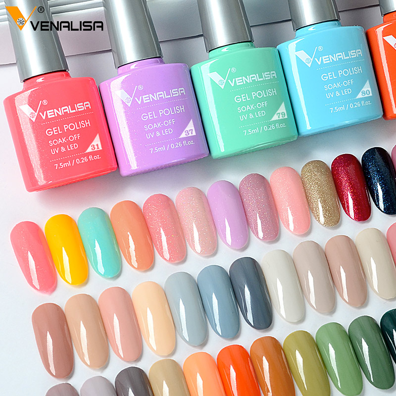 Venalisa 7.5 ミリリットルジェルネイルポリッシュ - Glitter Powder Resin のレビューと価格