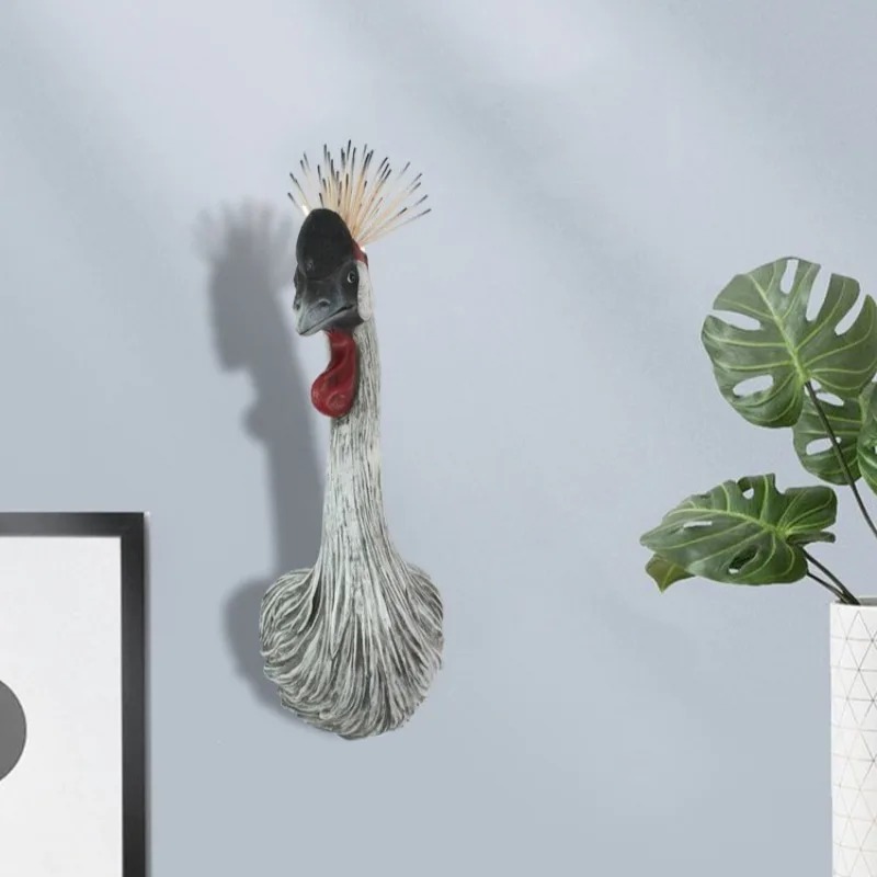 シンプルなアート鳥の頭のイメージの装飾品クリエイティブ壁掛け - Resin Art Images のレビューと価格
