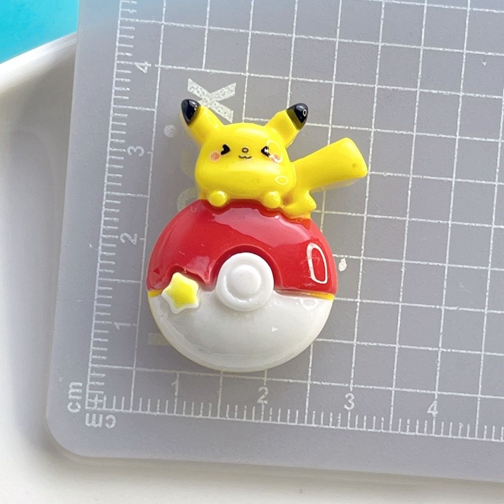 新しいDIYクラフト材料、漫画ポケモン用、樹脂製アクセサリー - Resin Art Materials のレビューと価格