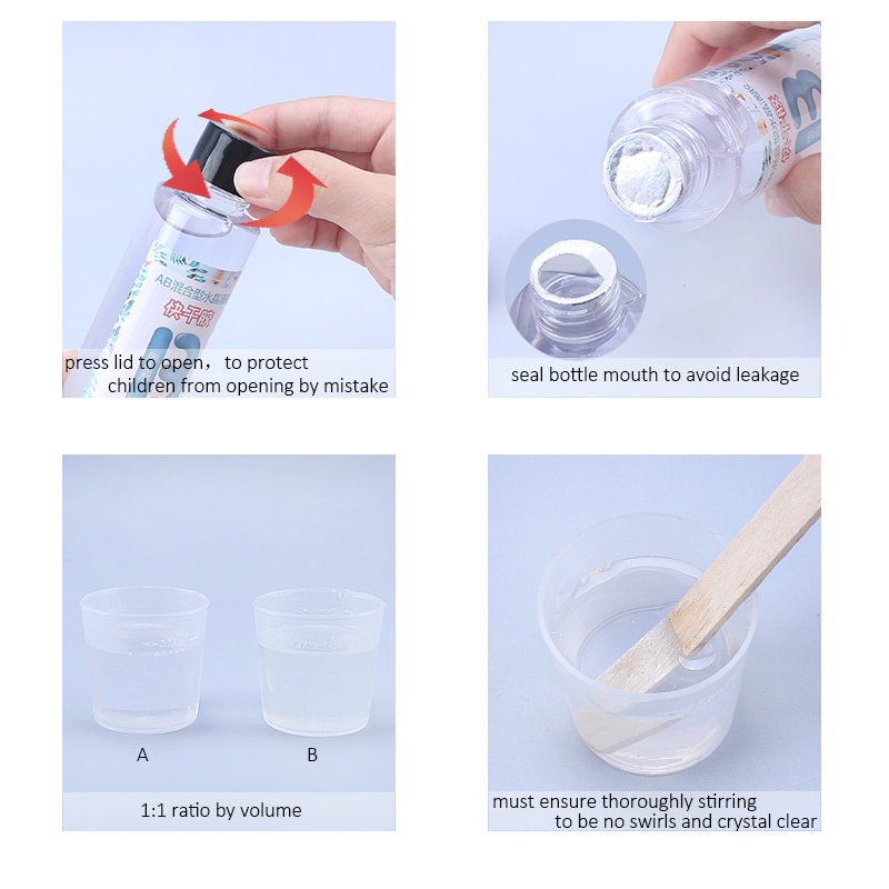 1:1 クリアエポキシ樹脂クリスタルクリアアート樹脂エポキシ - Uv Resin Clear Hard のレビューと価格