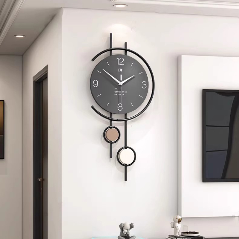 美的インテリア壁掛け時計レストラン北欧サイレントファッション - Resin Art Watch のレビューと価格