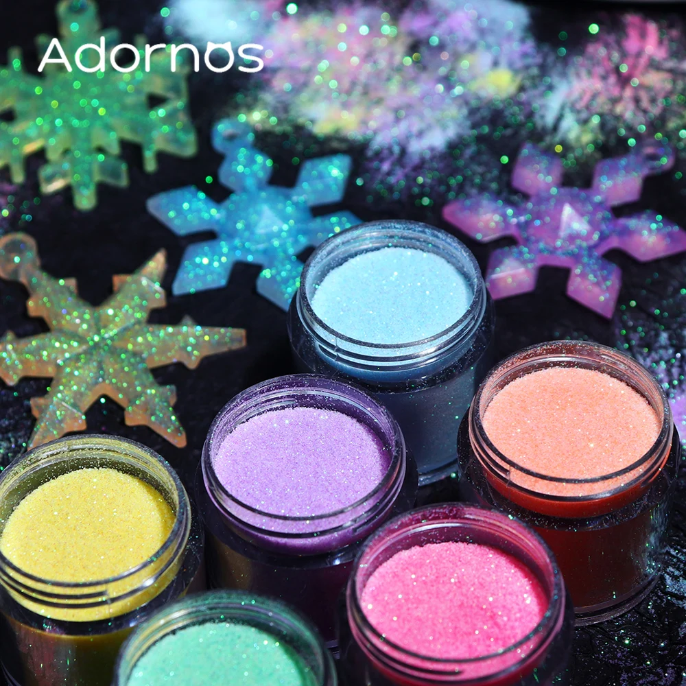 虹色グリッターシュガーパウダーエポキシ樹脂顔料着色剤染料樹脂 - Glitter Powder Resin のレビューと価格