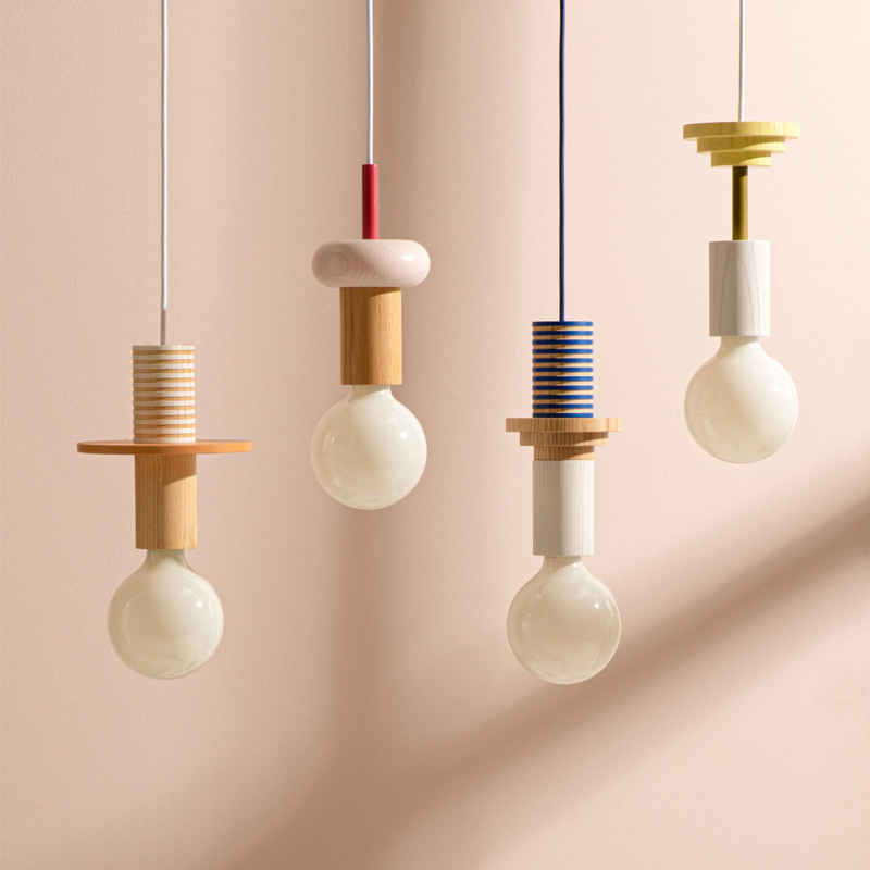 JUNIT ダイアペンダントランプモダンウッド LED ペン - Resin Art Hanging のレビューと価格