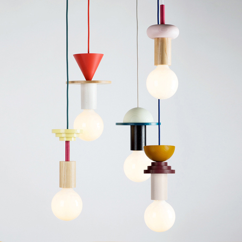 JUNIT ダイアペンダントランプモダンウッド LED ペン - Resin Art Hanging のレビューと価格