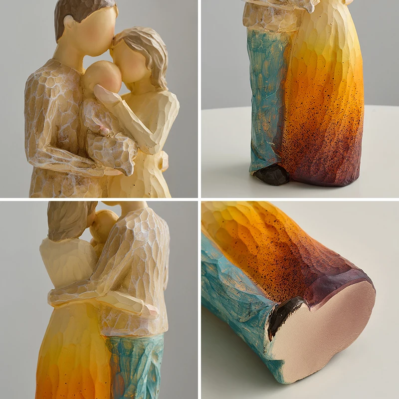 北欧のインスタグラムスタイルの抽象的なキャラクターアートオー - Resin Art Instagram のレビューと価格