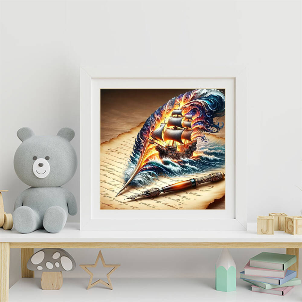 Evershine ダイヤモンド塗装犬動物漫画フル平方ラウン - Resin Art Wallpaper のレビューと価格