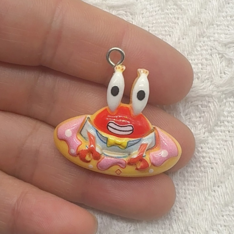 10個入り漫画風樹脂ペンダント、DIYジュエリー製作イヤリン - Resin Art Box のレビューと価格