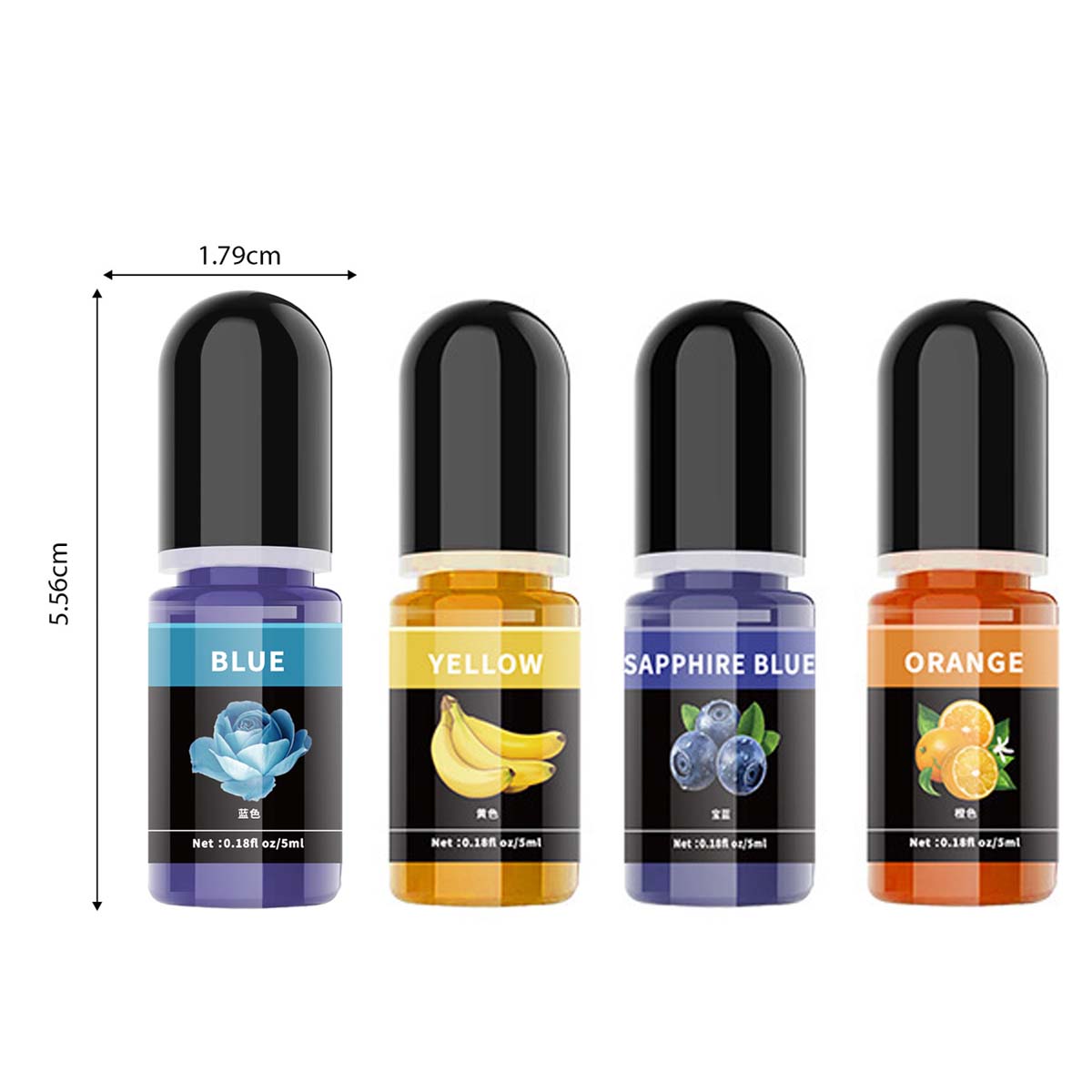 5ml/ボトル エポキシ樹脂顔料 液体着色剤 染料 ユニバー - Resin Art Epoxy のレビューと価格