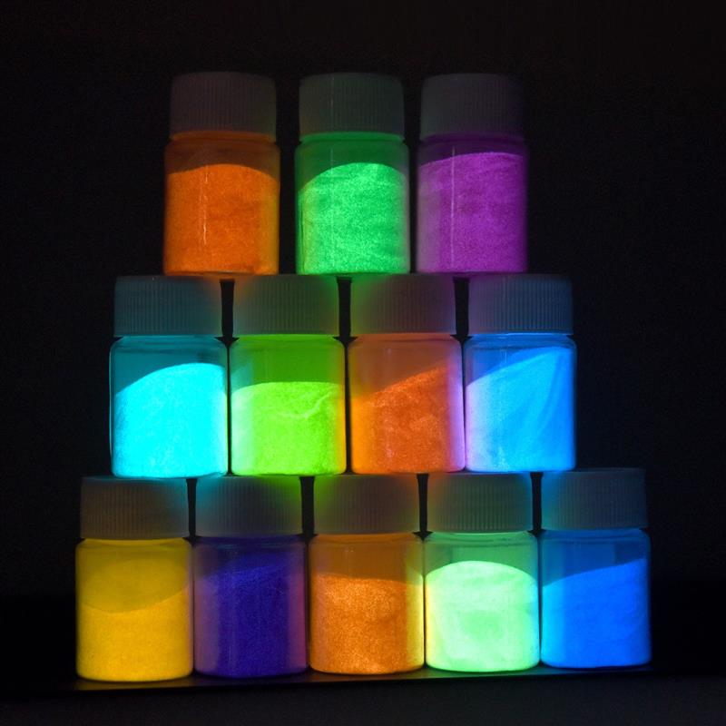 夜光パウダーセット エポキシ樹脂顔料キット 暗闇で光るグリッ - Glitter Powder Resin のレビューと価格