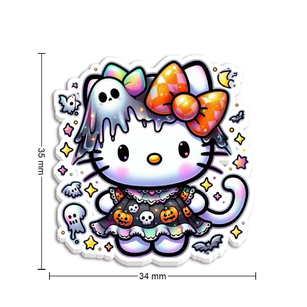 10個/ロット サンリオ ハロウィン ハローキティ レジン製 - Resin Art Materials のレビューと価格