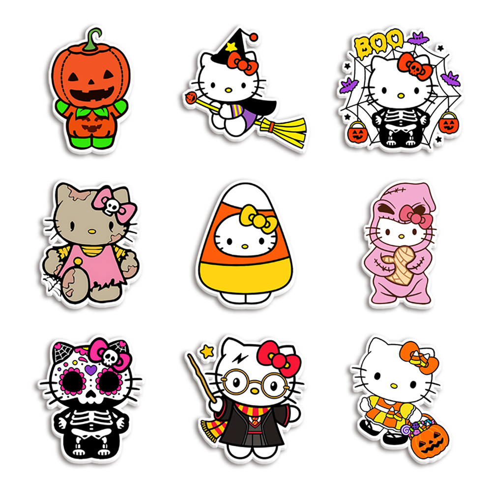 10個/ロット サンリオ ハロウィン ハローキティ レジン製 - Resin Art Materials のレビューと価格