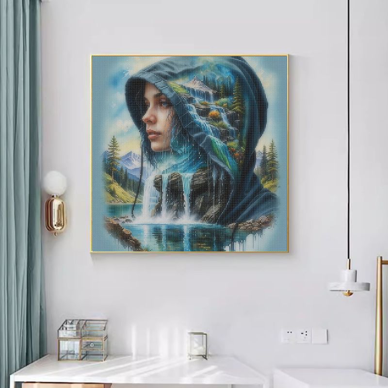 SDOYUNO Diy 5d ファンタジー女性ダイヤモンド絵 - Resin Art Wallpaper のレビューと価格
