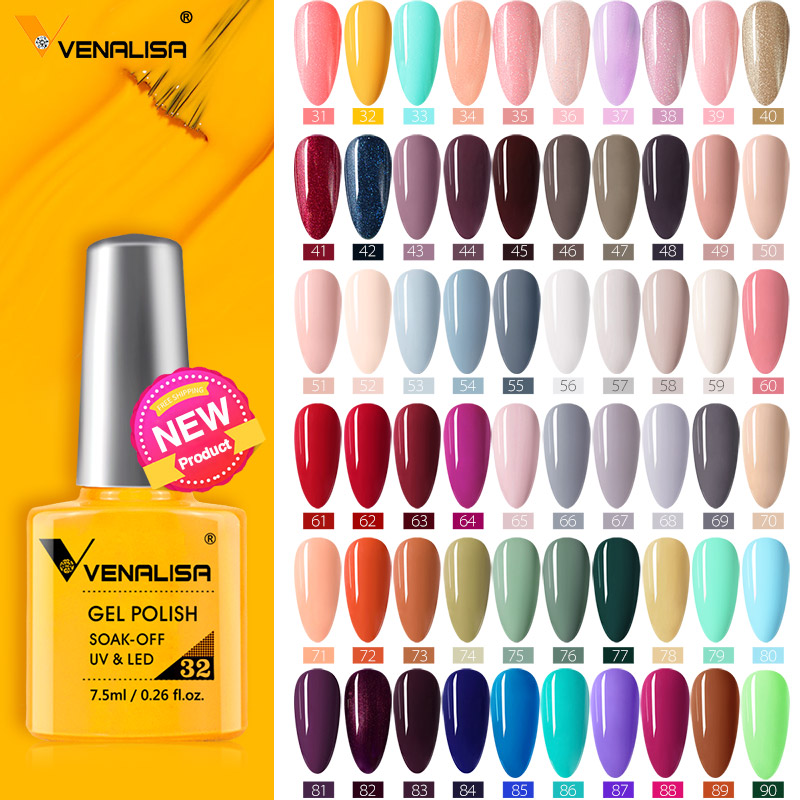 Venalisa 7.5 ミリリットルネイルジェルポリッシュ - Glitter Powder Resin のレビューと価格